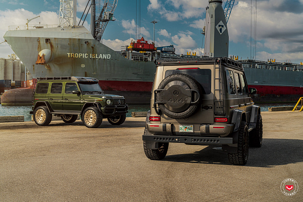 Фото дисков Vossen LC3-12 Глянцевая шампань на Mercedes-Benz G-Class III