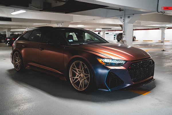Фото дисков Anrky S1-X2 Сатиновая шампань на Audi A/RS 6 (C8)