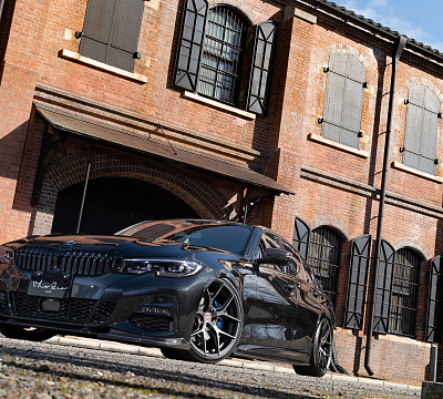 Фото дисков Vossen HF-5 на BMW 3/M3 (G2x/G80)