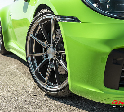 Фото дисков Vossen RS92 на Porsche 911 VIII