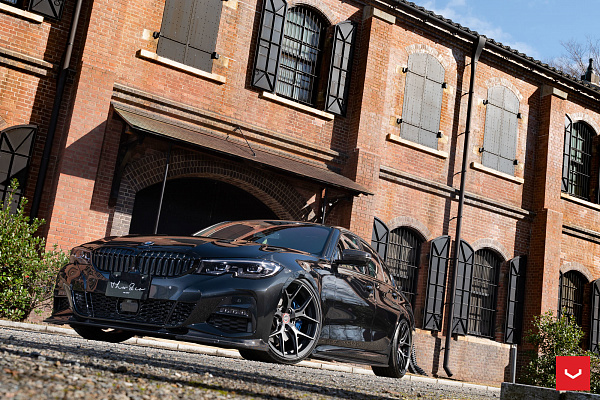 Фото дисков Vossen HF-5 Сатиновый графит на BMW 3/M3 (G2x/G80)