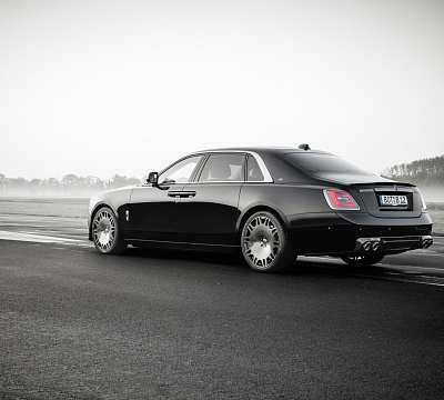 Фото дисков BRABUS Monoblock M (Platinum Edition) на Rolls-Royce Ghost II