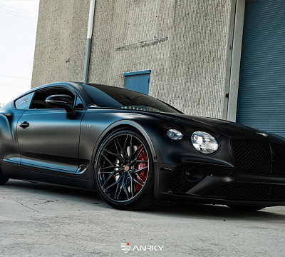Фото дисков Anrky S1-X1 на Bentley Continental GT III