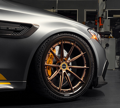 Фото дисков Brixton Forged R11-R на Mercedes-Benz C-Class (W205)
