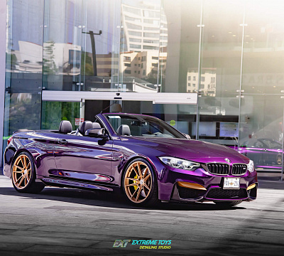 Фото дисков HRE FF04 на BMW 4/M4 (F32/F82)