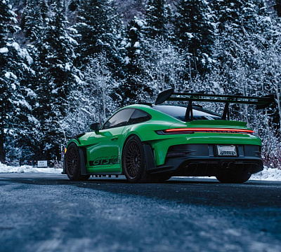 Фото дисков Brixton Forged TR20 на Porsche 911 VIII