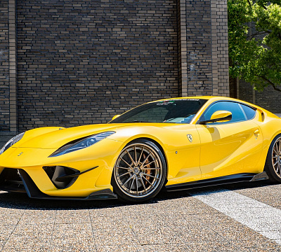 Фото дисков Anrky AN39 на Ferrari 812