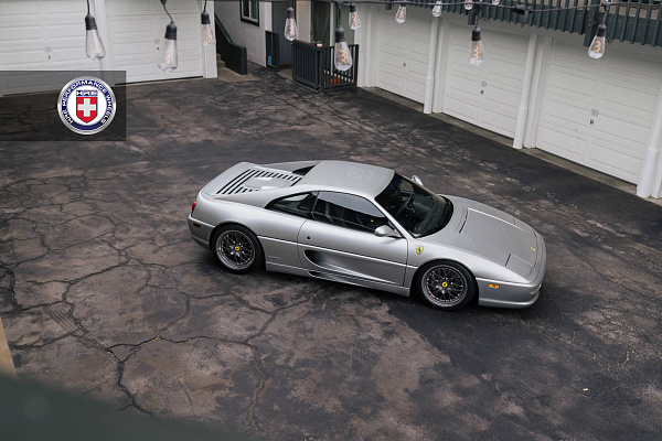 Фото дисков HRE 520 Сатиновый темный лак на Ferrari F355