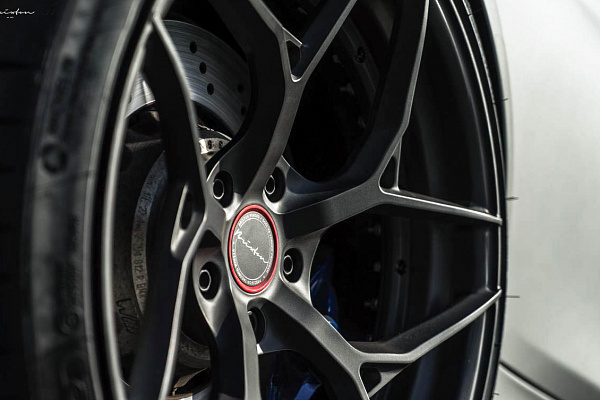 Фото дисков Brixton Forged PF5 Сатиновый темный лак на BMW 3/M3 (F3x/F80)