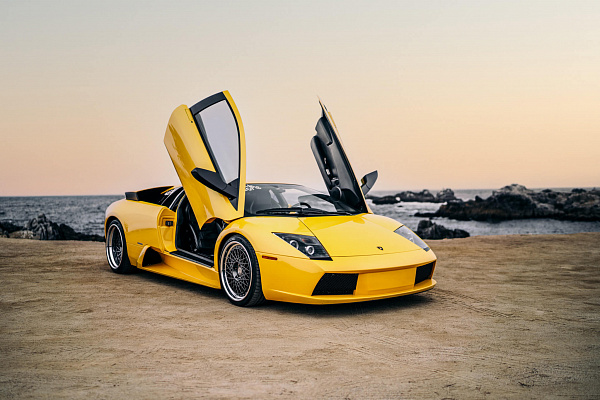 Фото дисков HRE 501 Глянцевый графит на Lamborghini Murcielago