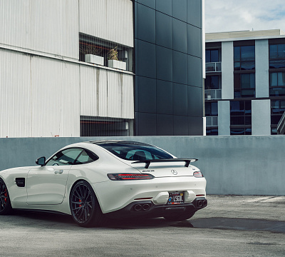 Фото дисков Vossen HF-4T на Mercedes-Benz AMG GT I