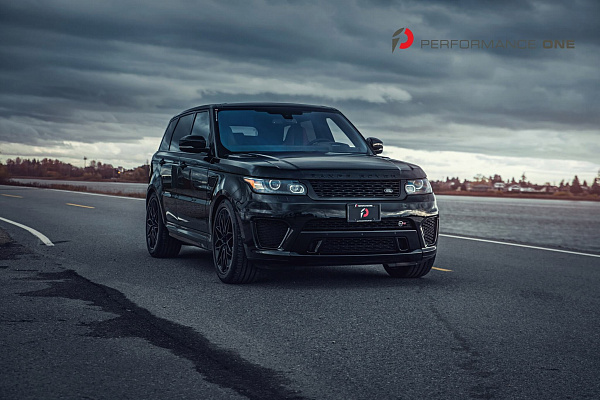 Фото дисков HRE S200 Черный сатин на Range Rover Sport II