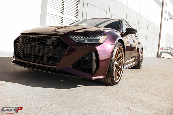 Фото дисков HRE P101SC Сатиновая шампань на Audi A/RS 6 (C8)