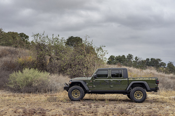 Фото дисков Black Rhino CONVOY  на Jeep Gladiator II (JT)