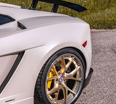 Фото дисков HRE S101 на Lamborghini Gallardo