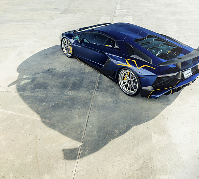 Фото дисков Vossen EVO-2R (3-Piece) на Lamborghini Aventador