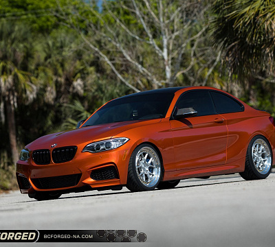 Фото дисков BC Forged LE52 // MLE52 на BMW 2/M2 (F22/F87)