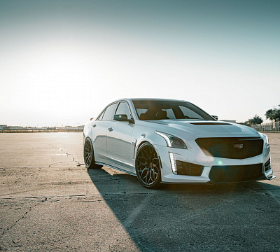 Фото дисков Vossen HF-2 на Cadillac CTS II