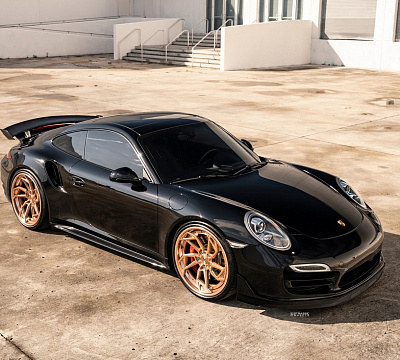 Фото дисков Strasse Wheels SB1 Deep Concave FS на Porsche 911 VII