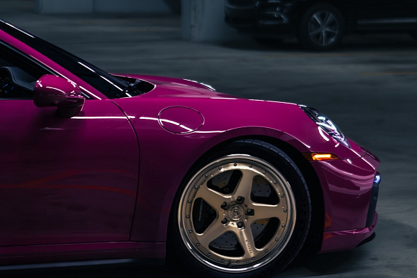 Фото дисков Strasse Wheels S5 Track Глянцевая бронза на Porsche 911 VIII