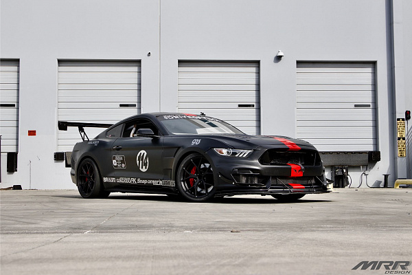 Фото дисков MRR FS06 Черный сатин на Ford Mustang VI
