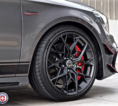 Фото дисков HRE FF11 на Mercedes-Benz CLA (C117, X117)