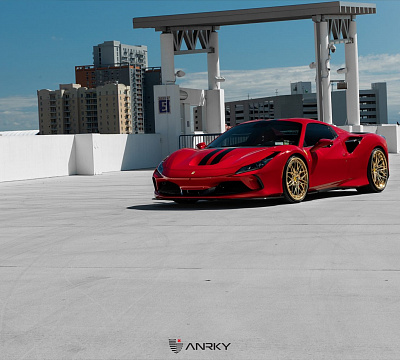 Фото дисков Anrky S3-X1 на Ferrari F8