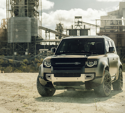 Фото дисков Vossen UV-4 на Land Rover Defender II