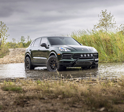 Фото дисков Black Rhino STALLBERG на Porsche Cayenne II