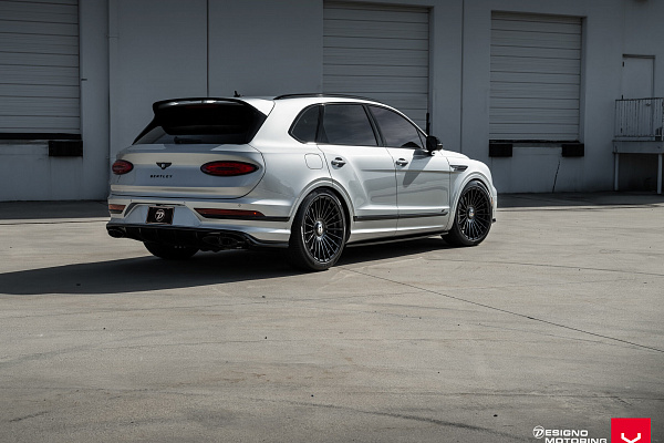 Фото дисков Vossen HF-8 Черный глянец на Bentley Bentayga