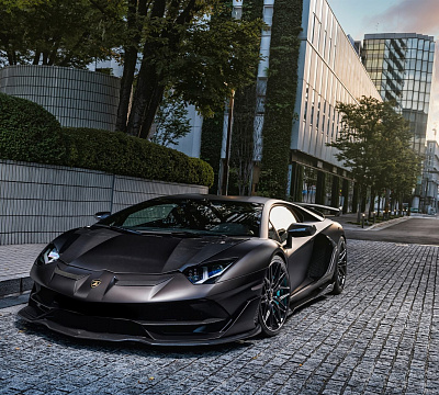 Фото дисков Anrky S1-X1 на Lamborghini Aventador
