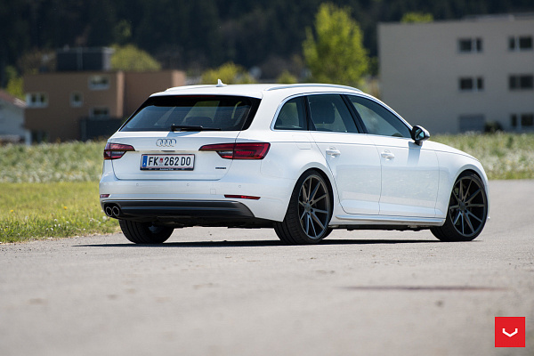 Фото дисков Vossen VFS-1 Сатиновый графит на Audi A/S/RS 4 (B9)