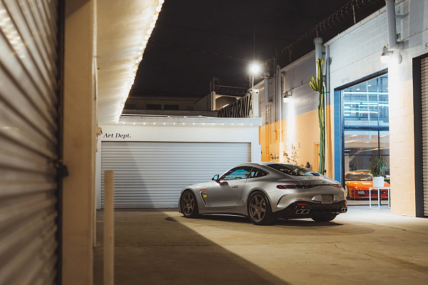 Фото дисков Brixton Forged RS01 Матовый графит на Mercedes-Benz AMG GT II