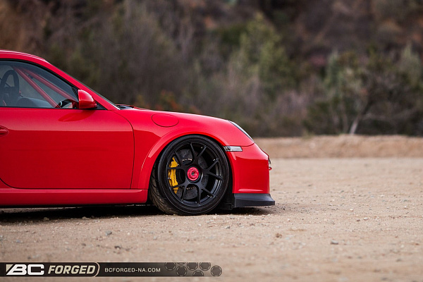 Фото дисков BC Forged RS41 Черный матовый на Porsche 911 VI