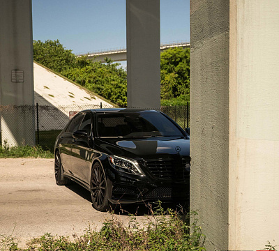 Фото дисков Vossen VFS-2 на Mercedes-Benz S-Class (W222, C217)