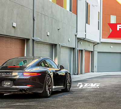 Фото дисков HRE FF01 на Porsche 911 VII