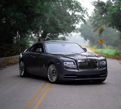 Фото дисков Brixton Forged LX07 на Rolls-Royce Wraith