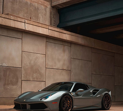 Фото дисков Anrky S1-X1 на Ferrari 812