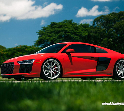 Фото дисков HRE P201 на Audi R8 (4S)