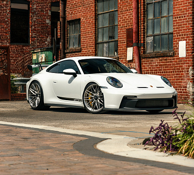 Фото дисков Vossen S21-02 на Porsche 911 VIII