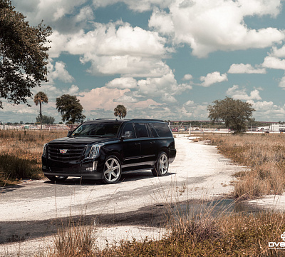 Фото дисков Vossen HF6-2 на Cadillac Escalade IV