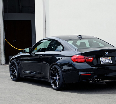 Фото дисков HRE P101 на BMW 4/M4 (F32/F82)
