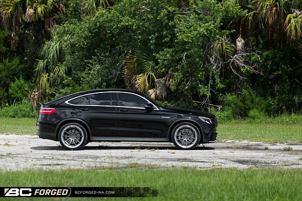 Фото дисков BC Forged HCA162 Глянцевый графит на del Mercedes GLC Coupe (C253)