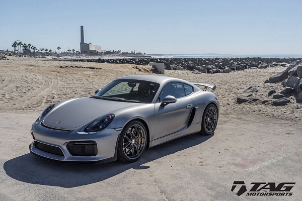 Фото дисков HRE R101 Lightweight Глянцевый тонированный лак на Porsche Cayman II