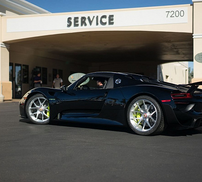 Фото дисков HRE P101 на Porsche 918 Spyder