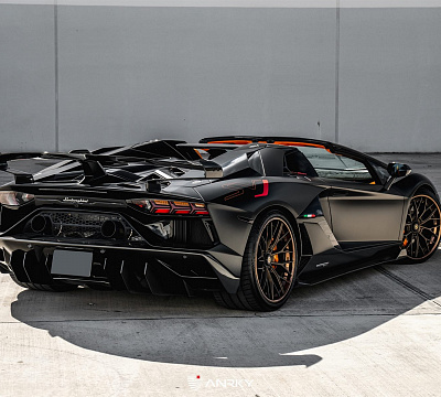 Фото дисков Anrky AN30 на Lamborghini Aventador