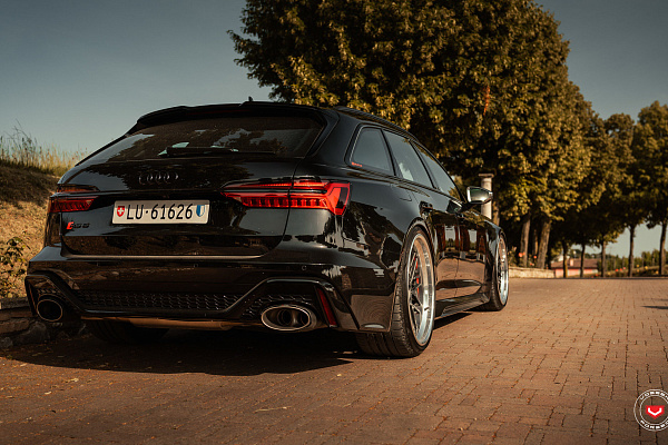 Фото дисков Vossen S17-07 (3-Piece) Черный сатин на Audi A/RS 6 (C8)