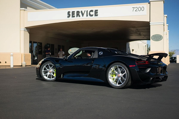 Фото дисков HRE P101 Глянцевый лак на Porsche 918 Spyder