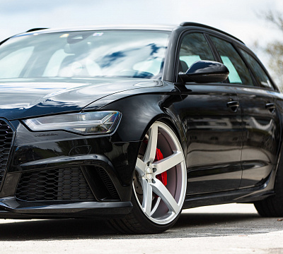 Фото дисков Vossen CV3 на Audi A/RS 6 (C7)