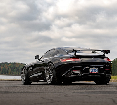 Фото дисков Anrky AN28 на Mercedes-Benz AMG GT I